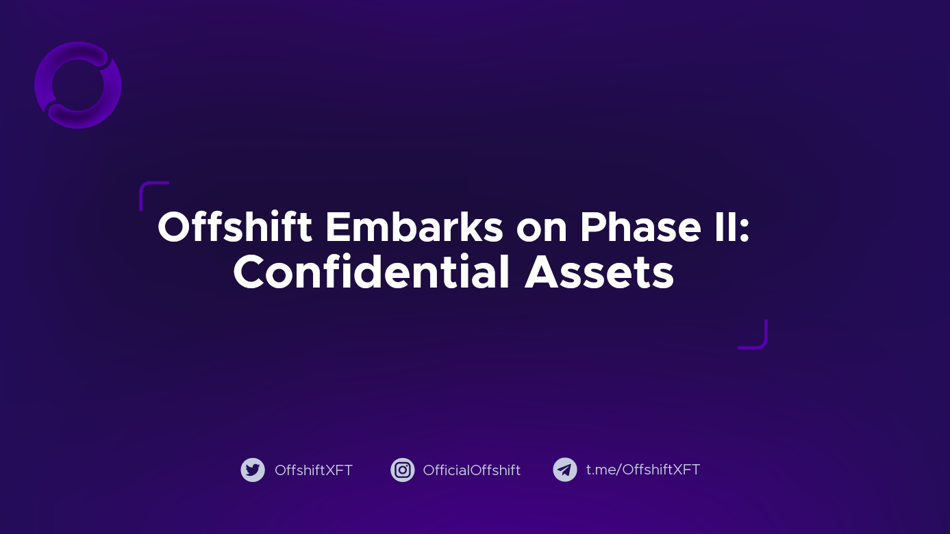 Offshift Embarks on Phase II: Confidential Assets