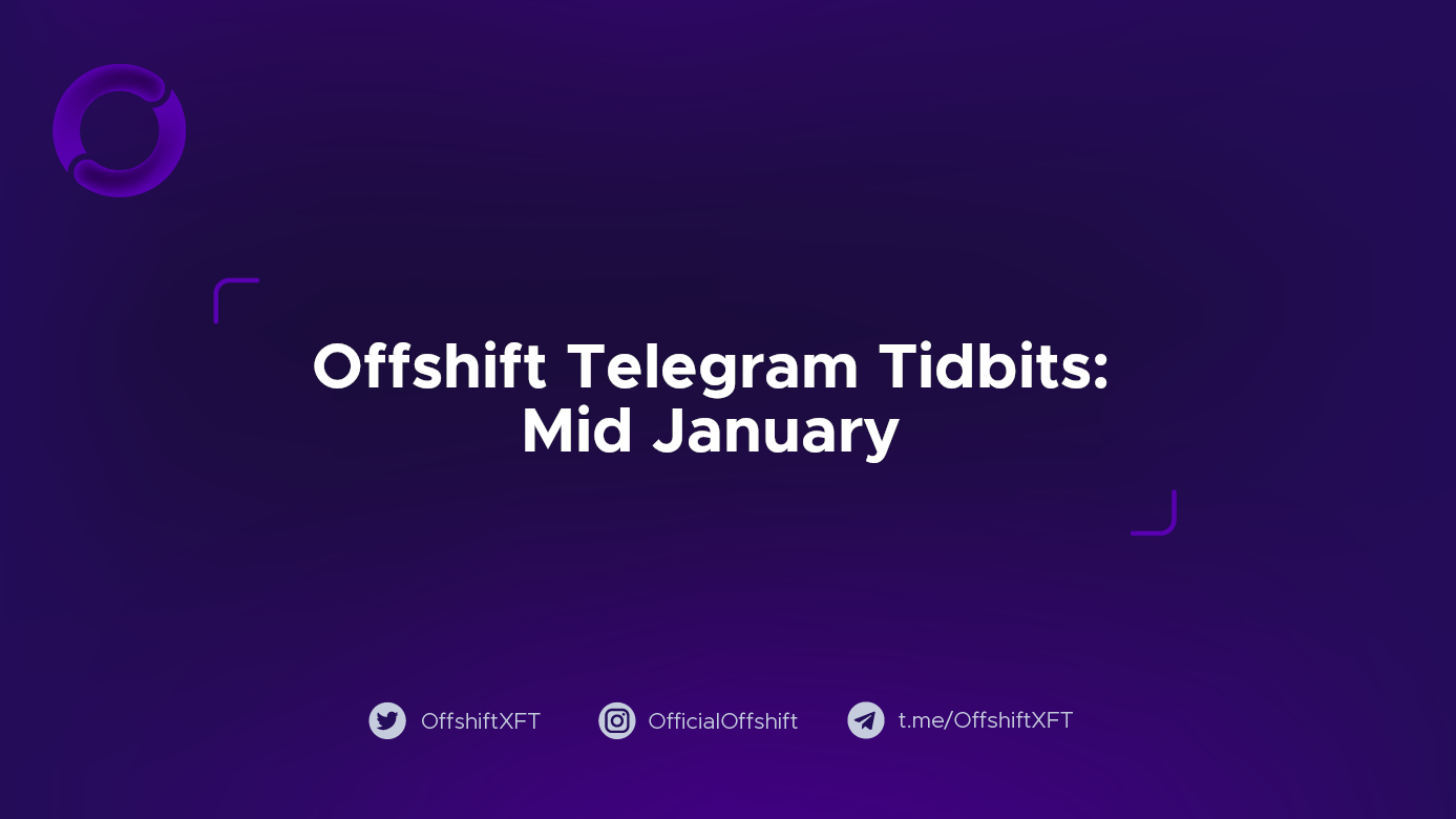 Telegram Tidbits: Mid January