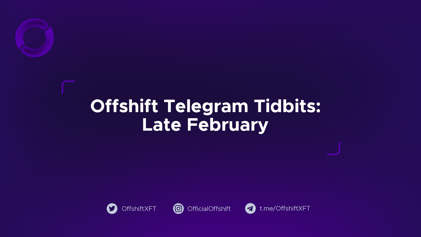 Telegram Tidbits: Late February